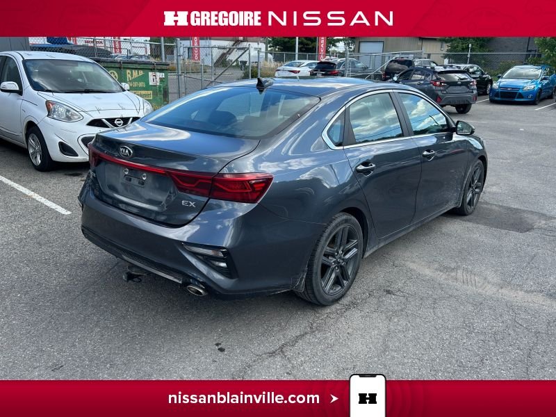Kia Forte BA6396 | EX 1 PROPRIO 0 ACCIDENT 2021 Gris Laval - photo #14