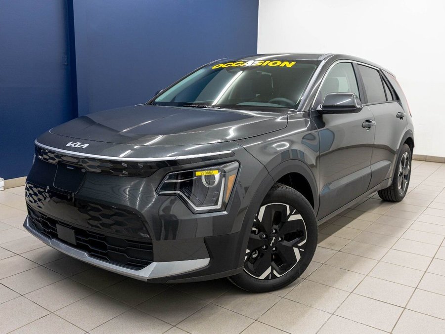 Kia Niro EV WIND *NAV* SIÈGES CHAUFF REG ADAPT ALERTES *BAS KM 2026 Gris