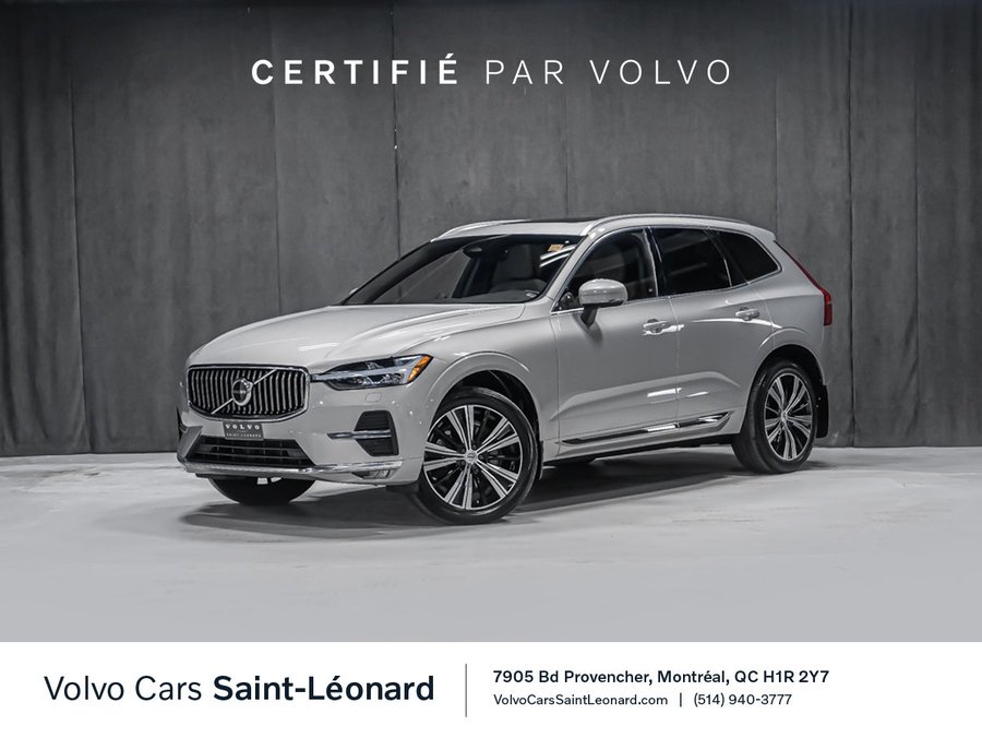 Volvo XC60 B6 INSCRIPTION CLIMATE BOWERS WILKINS 2022 Argent