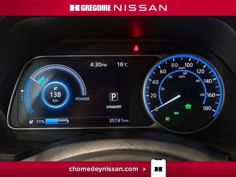 2023 Nissan Leaf Red Saint-Eustache - photo #20