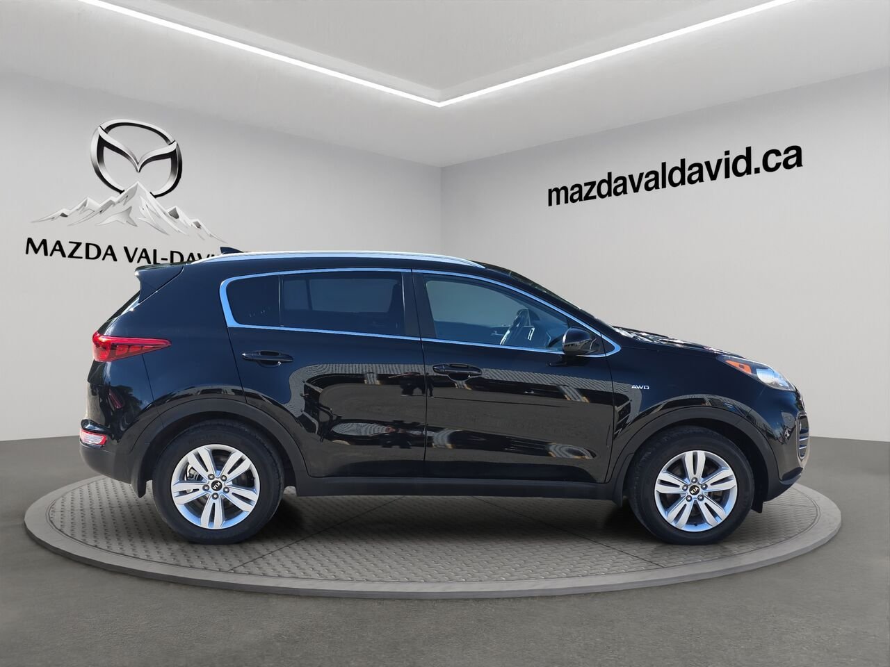 2017 Kia Sportage LX 4 portes TI, écran tactile, commande audio au volant, cruise control Blue Val-David - photo #6