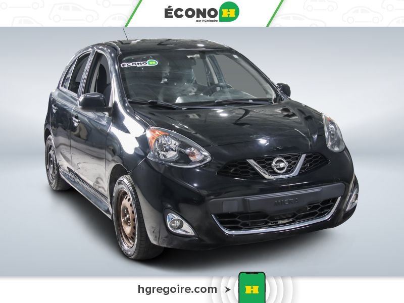 Nissan MICRA 2017 Noir Saint-Eustache - photo #0