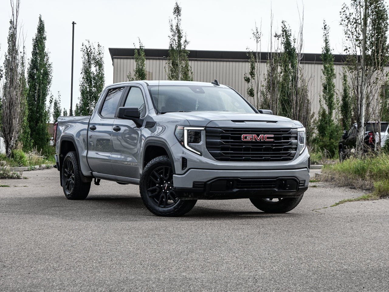 2024 GMC Sierra 1500 4WD Crew Cab 147 Pro Grey Sherwood Park - photo #1