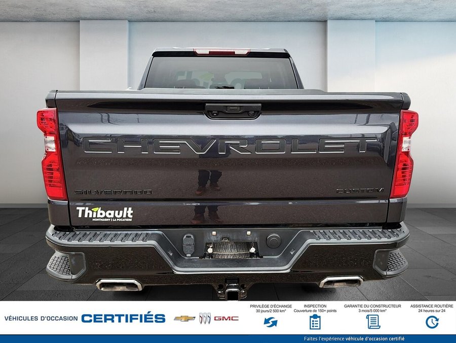 2022 CHEVROLET SILVERADO Custom Trail Boss cabine multiplace 4RM 157 po GRIS CEND
