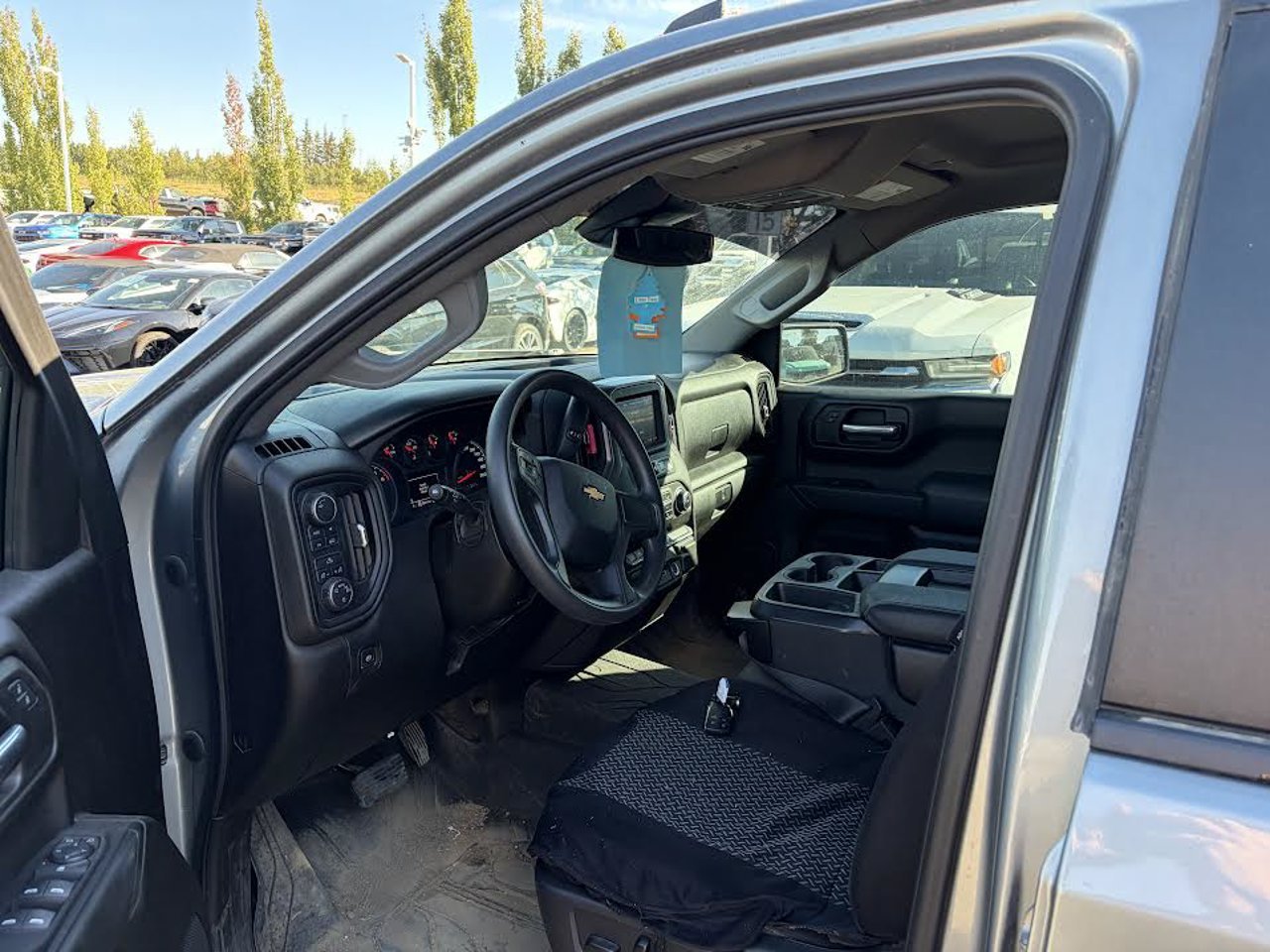 2023 Chevrolet Silverado 1500 4WD Crew Cab 147 Custom Grey Sherwood Park - photo #6