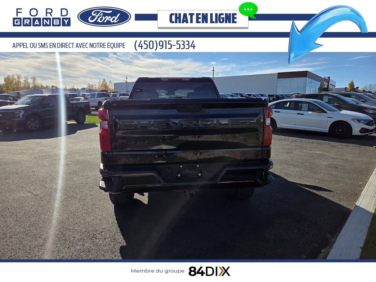 Chevrolet Silverado 1500 2023 Noir Granby - photo #5
