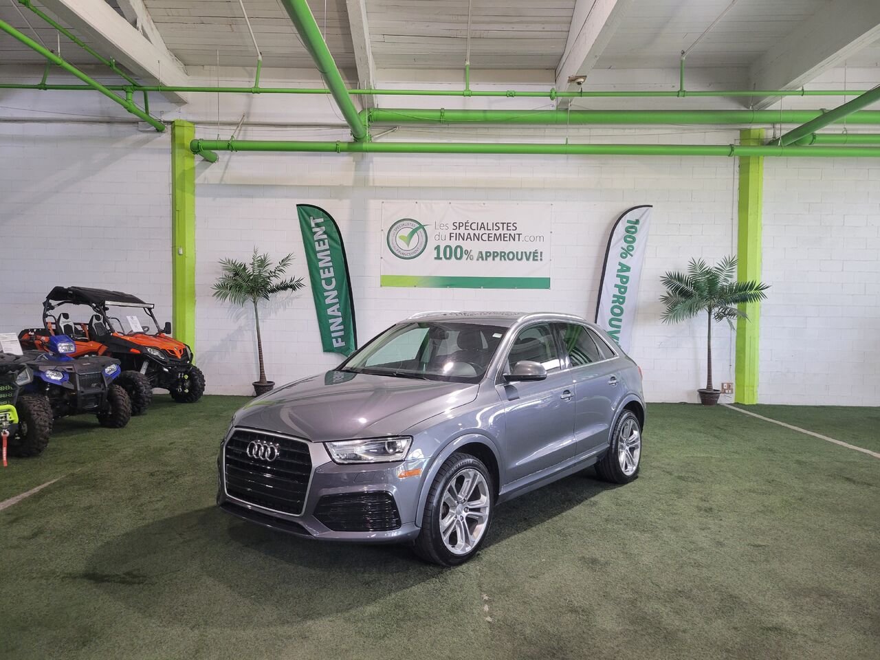 2018 Audi Q3 Grey  - photo #0