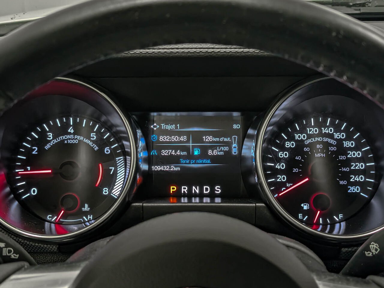 2020 Ford MUSTANG 2.3L EcoBoost Convertible Groupe 101A White Sherbrooke - photo #17