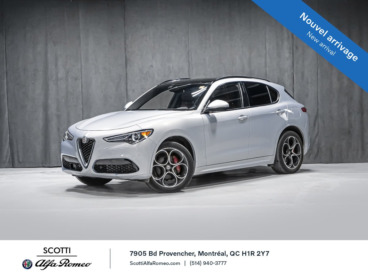 2020 Alfa Romeo Stelvio TI SPORT ASSISTANCE A LA CONDUITE White Montreal - photo #0