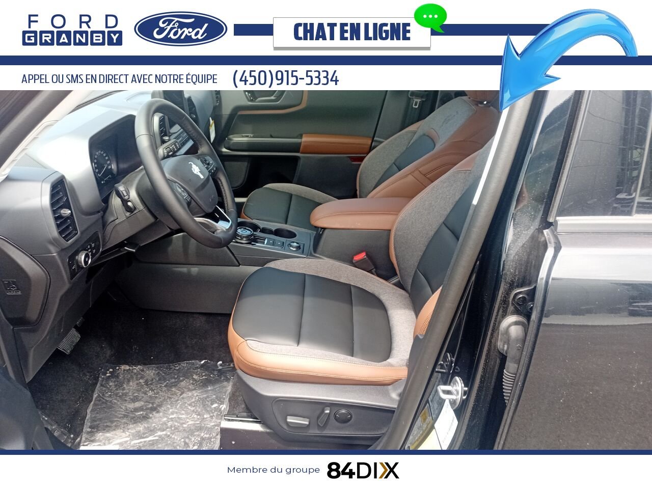Ford BRONCO SPORT 2024 Noir Granby - photo #10