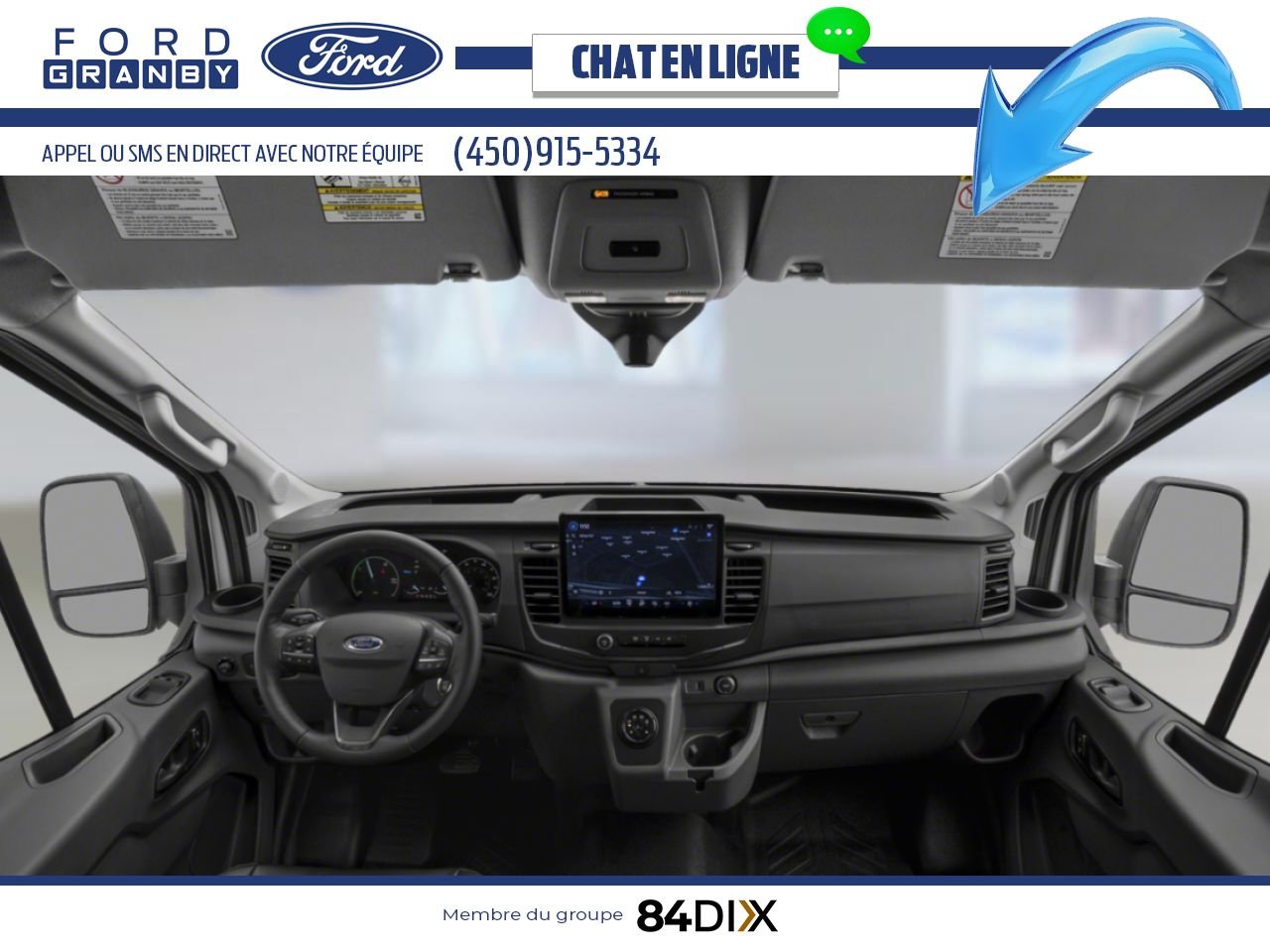 2025 Ford E-Transit Cargo Van Oxford White Granby - photo #5