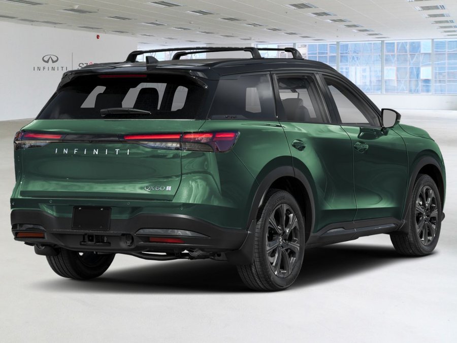 2027 INFINITI QX60 2027 Deep Emerald/Black Obsidian