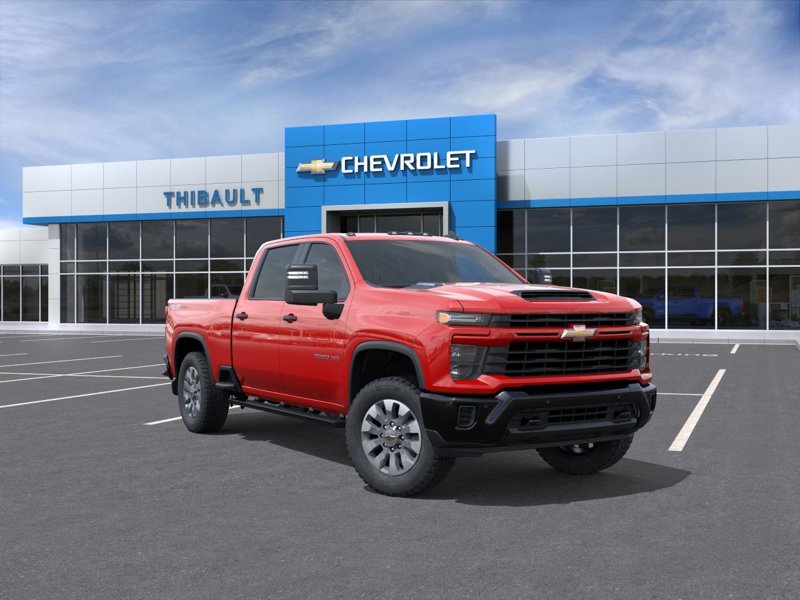 2026 CHEVROLET SILVERADO 2500HD Custom cabine multiplace 4RM 159 po Red Sherbrooke - photo #0