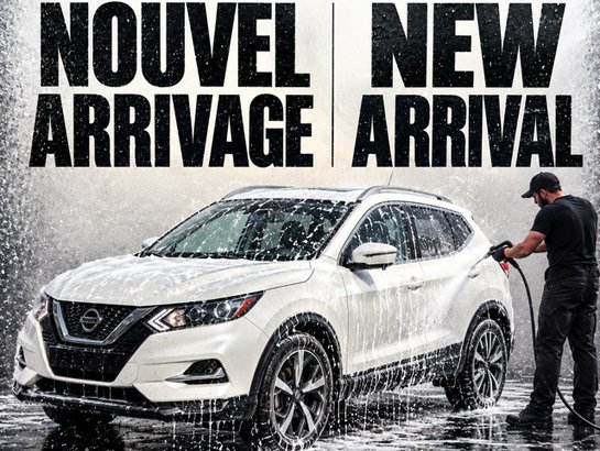 2021 Nissan Qashqai SL AWD, MAGS, CUIR, TOIT OUVRANT, SIEGES ET VOLANT CHAUFFANTS White