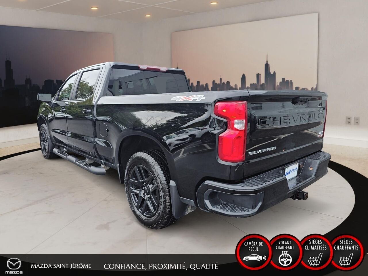 2026 Chevrolet Silverado 1500 RST | CABINE MULTIPLACE | COUVRE-CAISSE RIGIDE | MARCHEPIEDS Black Saint-Jérôme - photo #9