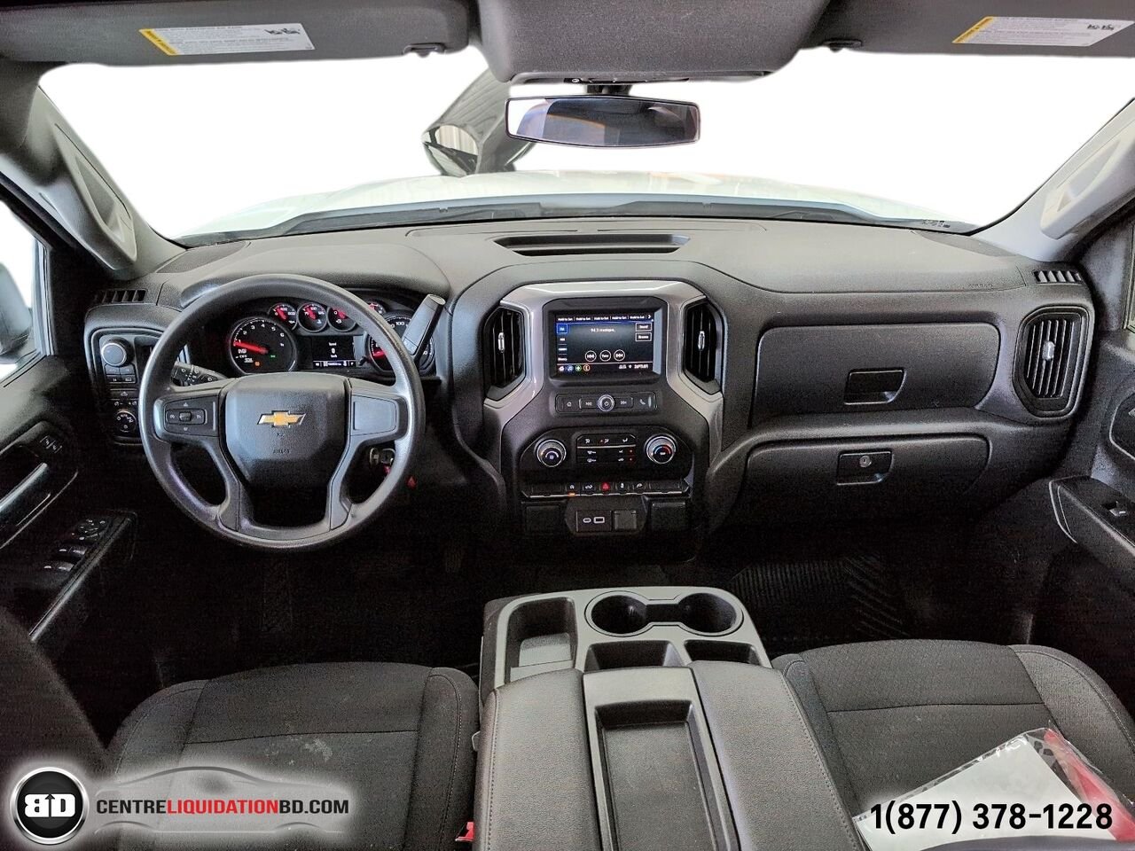 Chevrolet Silverado 1500 LTD CUSTOM CREW CAB 2.7L TURBO 4X4 BOITE 6.5P | A8660A 2022 Blanc Granby - photo #15