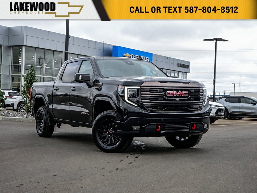 2022 GMC Sierra 1500 AT4X 6.2L | Power Sunroof Black