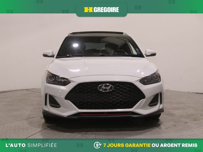 2019 Hyundai Veloster White Blainville - photo #1