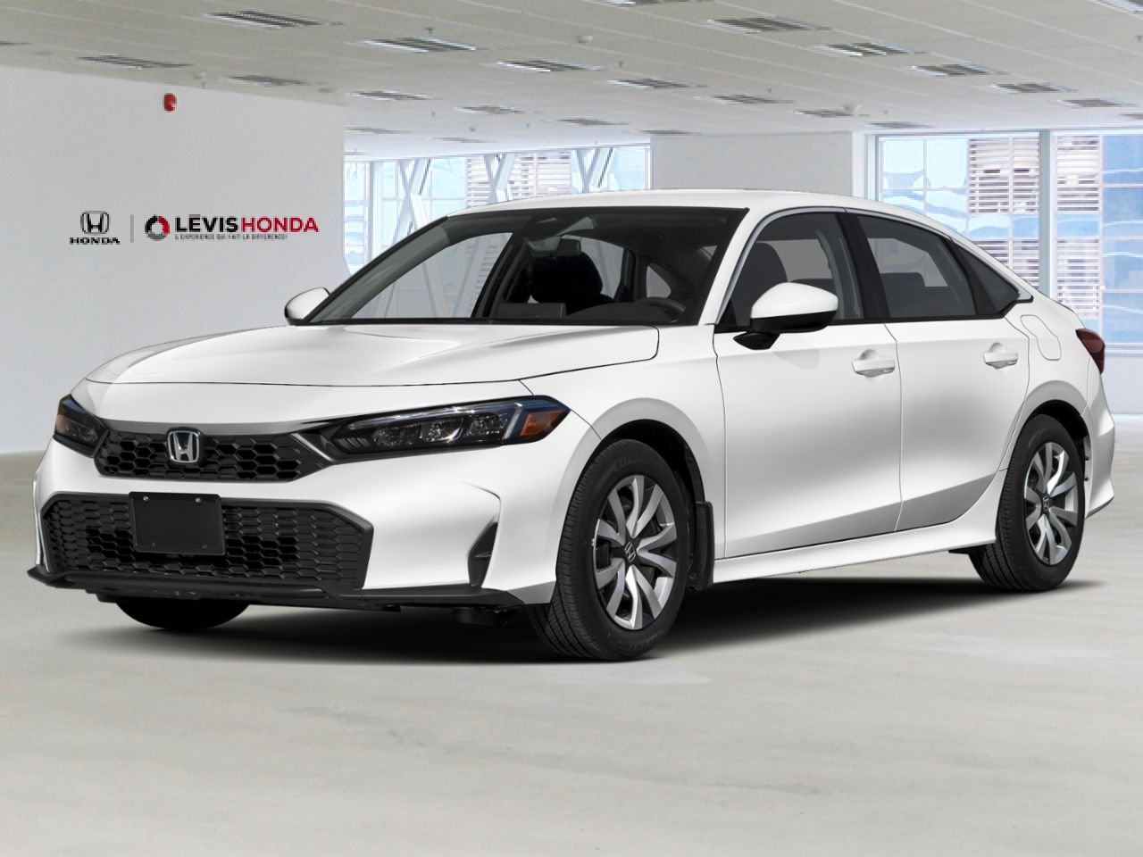2026 HONDA Civic Sedan LX CVT Platinum White Pearl Lévis - photo #0