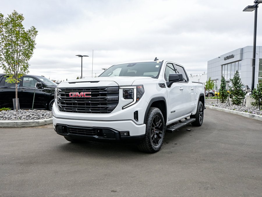 2026 GMC Sierra 1500 Elevation 3.0T Duramax X31 | Heated Leather Bucket Seats White