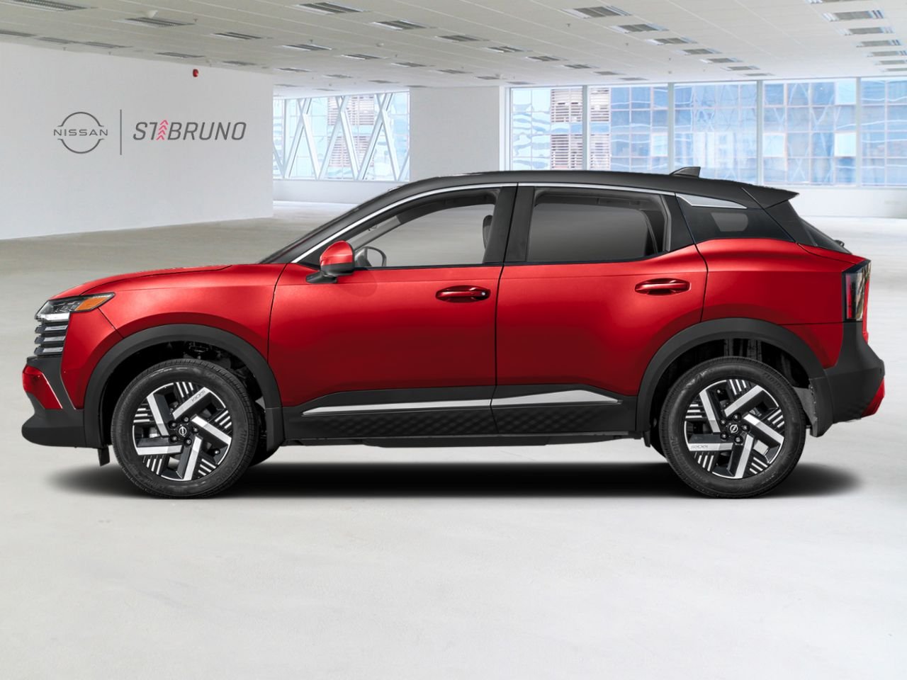 Nissan Kicks 2026 Teinte braise écarlate/Noir intense Saint-Basile-le-Grand - photo #2