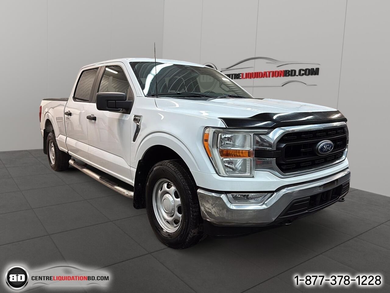 Ford F-150 SUPERCREW XLT 3.5L ECOBOOST BOITE 6.5P | BD0178 2021 Blanc Granby - photo #3