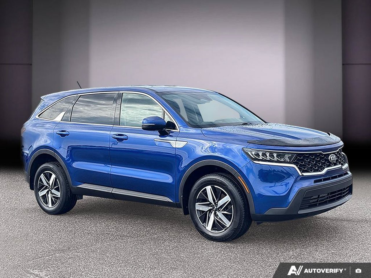 Kia Sorento 5XYRGDLCXMG020417 2021 Bleu Mirabel - photo #6