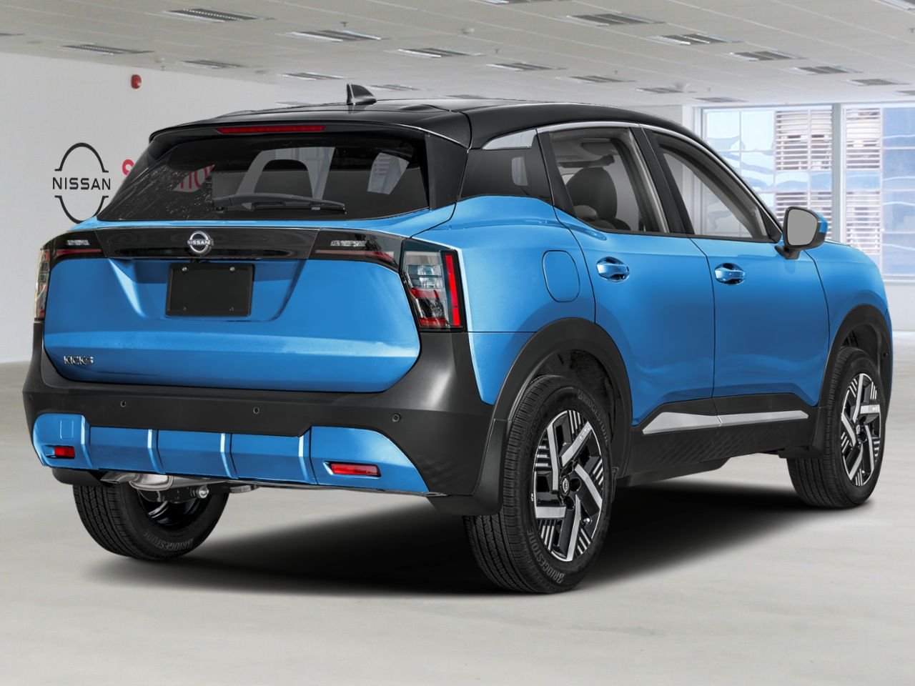 NISSAN Kicks KICKS SV 2027 Bleu glacial arctique/Noir intense Châteauguay - photo #2