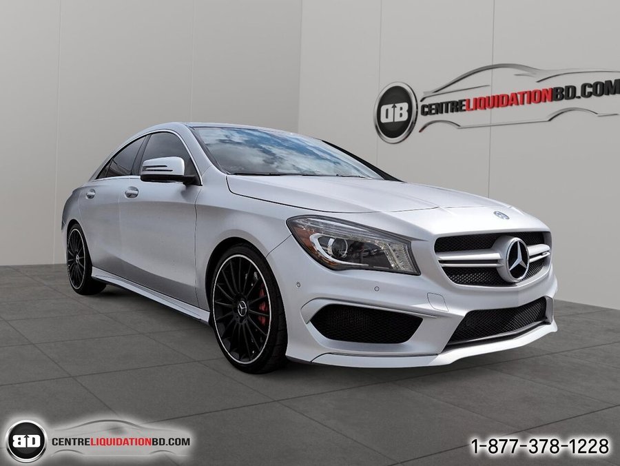Mercedes-Benz CLA CLA 45 AMG berline 4 portes 4MATIC 2016 Argent