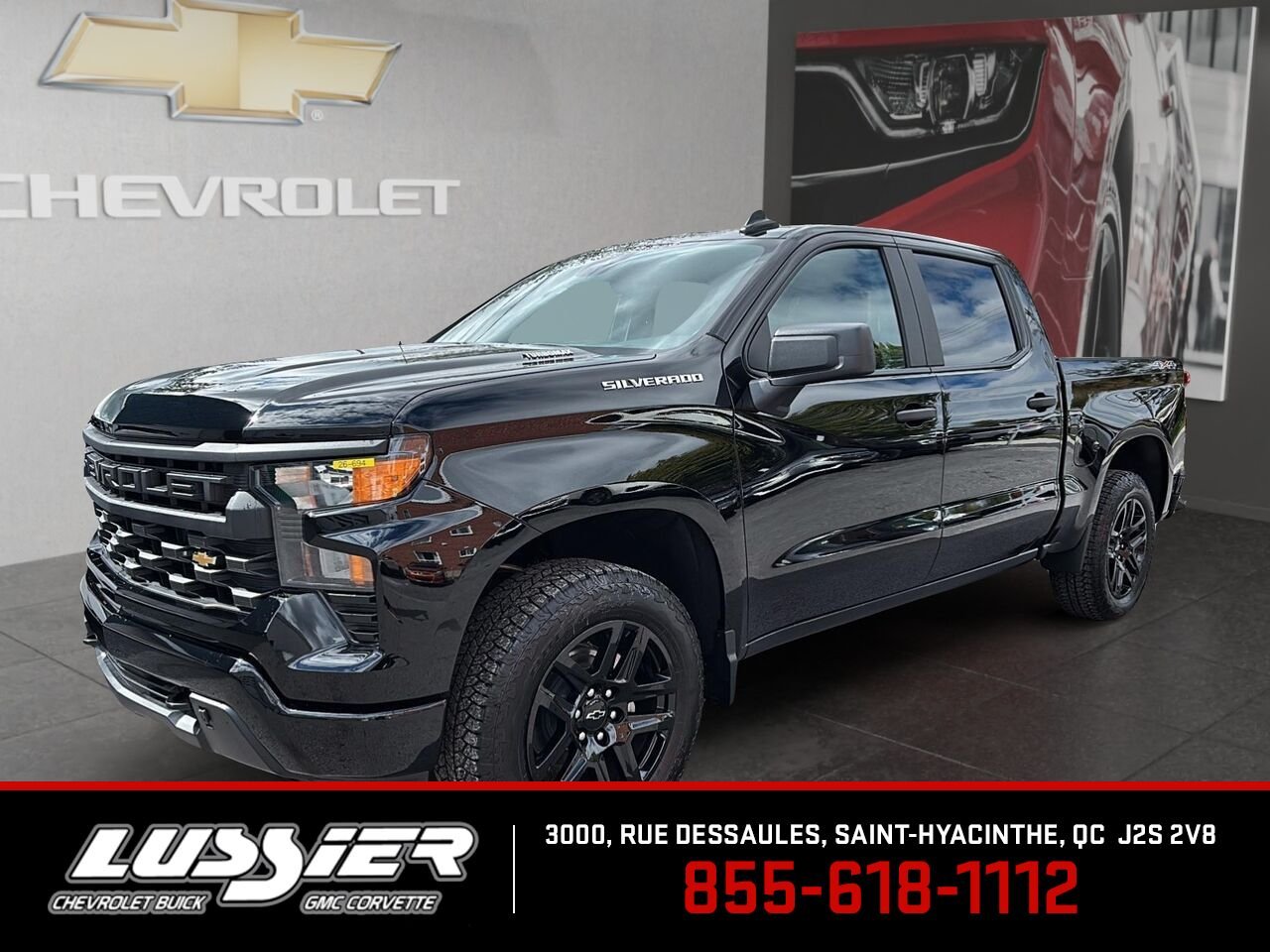 CHEVROLET Silverado 1500 PERSONNALISÉE 2026 NOIR Saint-Hyacinthe - photo #0