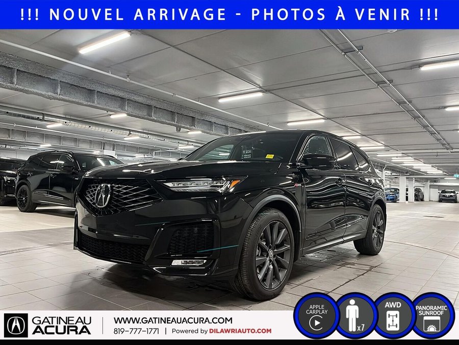 Acura MDX A-Spec SH-AWD 2025 Noir