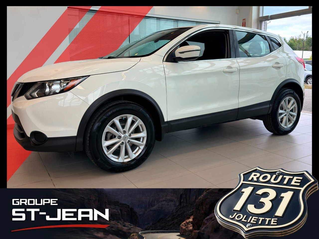 2018 Nissan Qashqai White Notre-Dame-des-Prairies - photo #0