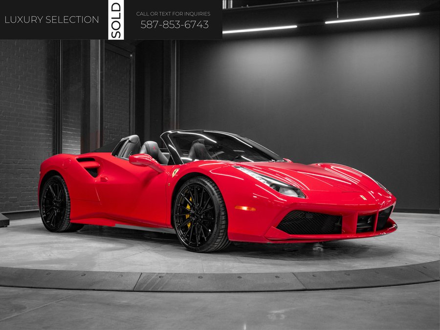 2018 Ferrari 488 Spider 2018 Red