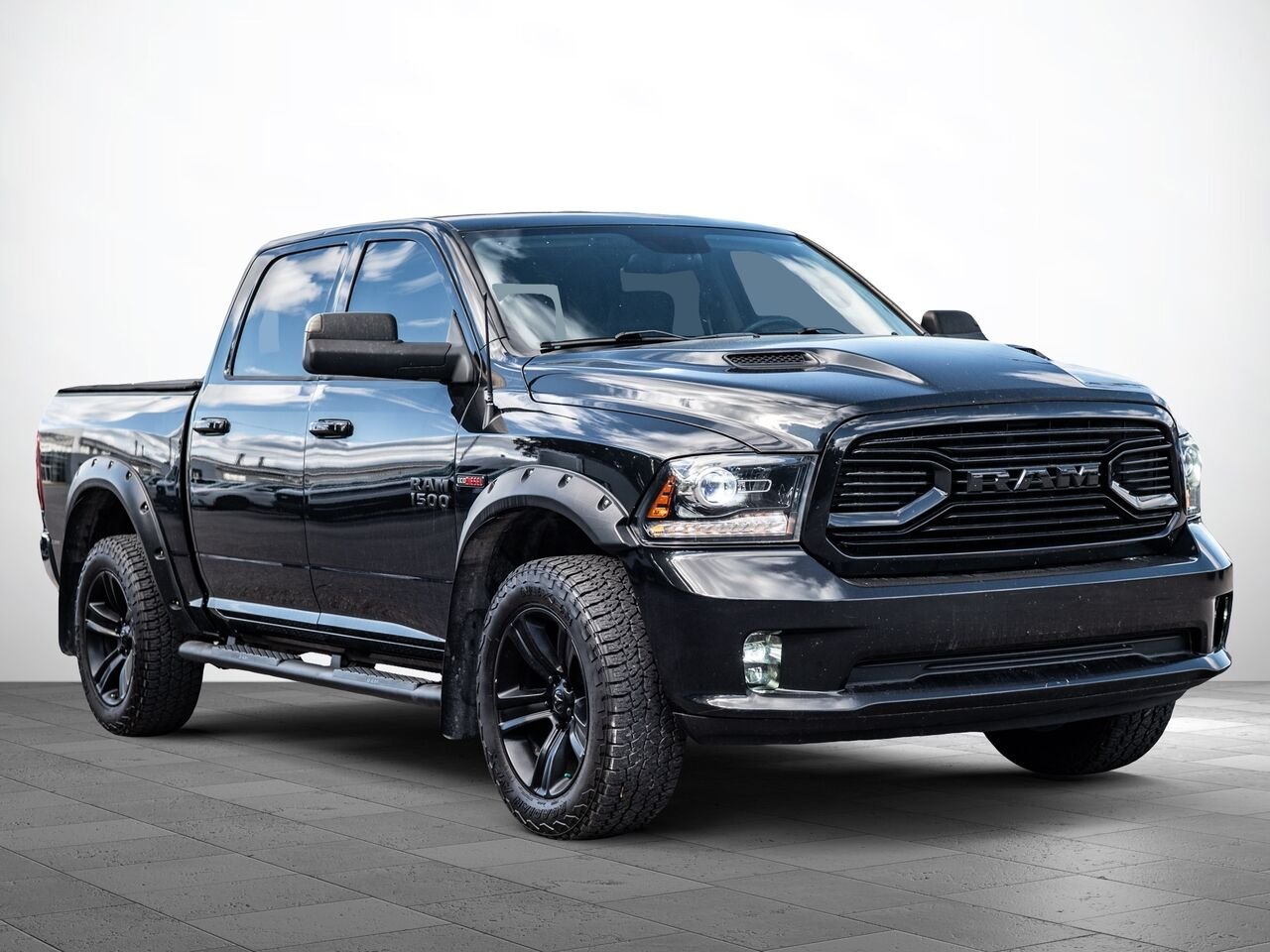 Ram 1500 2018 Noir Sainte-Julienne - photo #2