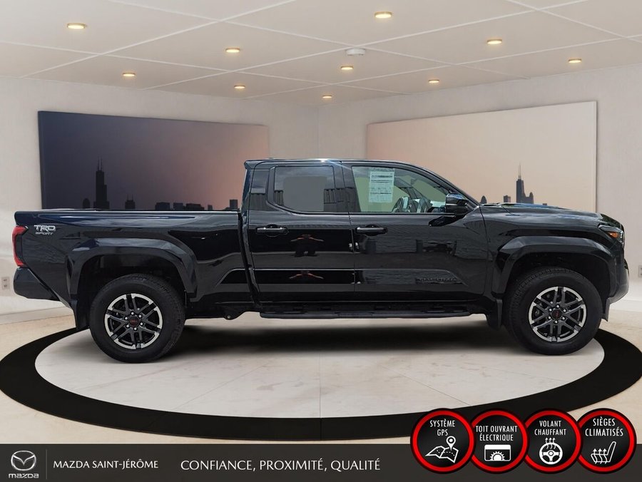 2025 Toyota Tacoma TRD SPORT PREMIUM | CUIR | TOIT OUVRANT | Black