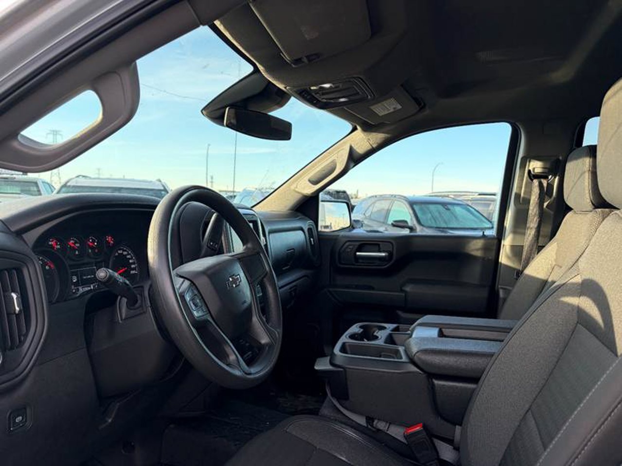 2025 Chevrolet Silverado 1500 4WD Crew Cab 147 Custom Trail Boss Grey Sherwood Park - photo #5