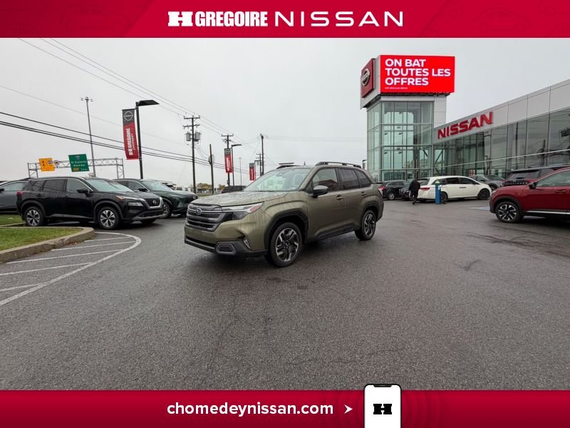 2025 Subaru Forester Limited * AWD * Cuir * Toit * Carplay * Mag Green