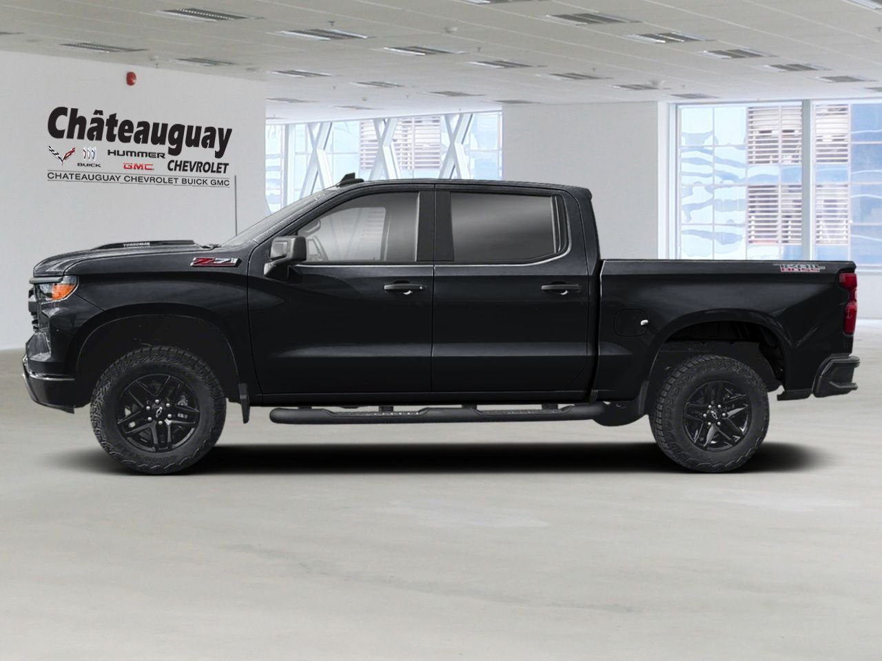 CHEVROLET Silverado 1500 Custom Trail Boss cabine multiplace 4RM 157 po 2026 Noir Châteauguay - photo #1