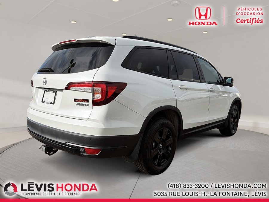 2022 Honda Pilot TrailSport TI White