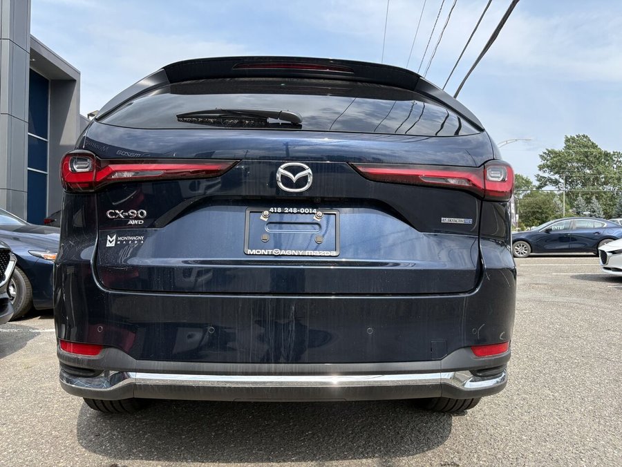 MAZDA CX-90 hybride rechargeable GT TI 2026 Bleu cristal foncé mica