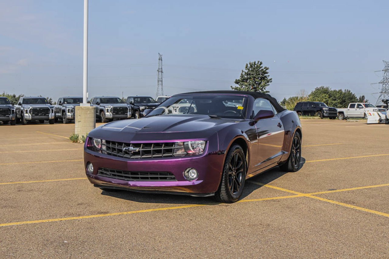 2013 Chevrolet Camaro 2dr Conv 1LT Grey Sherwood Park - photo #3