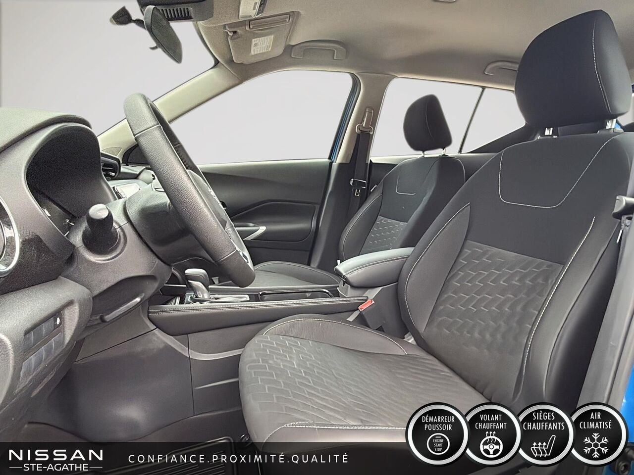 Nissan Kicks Play SV | 1 PROPRIÉTAIRE | JAMAIS ACCIDENTÉ | BANCS CHAUFFANTS | VOLANT CHAUFFANT 2025 Bleu Sainte-Agathe-des-Monts - photo #7
