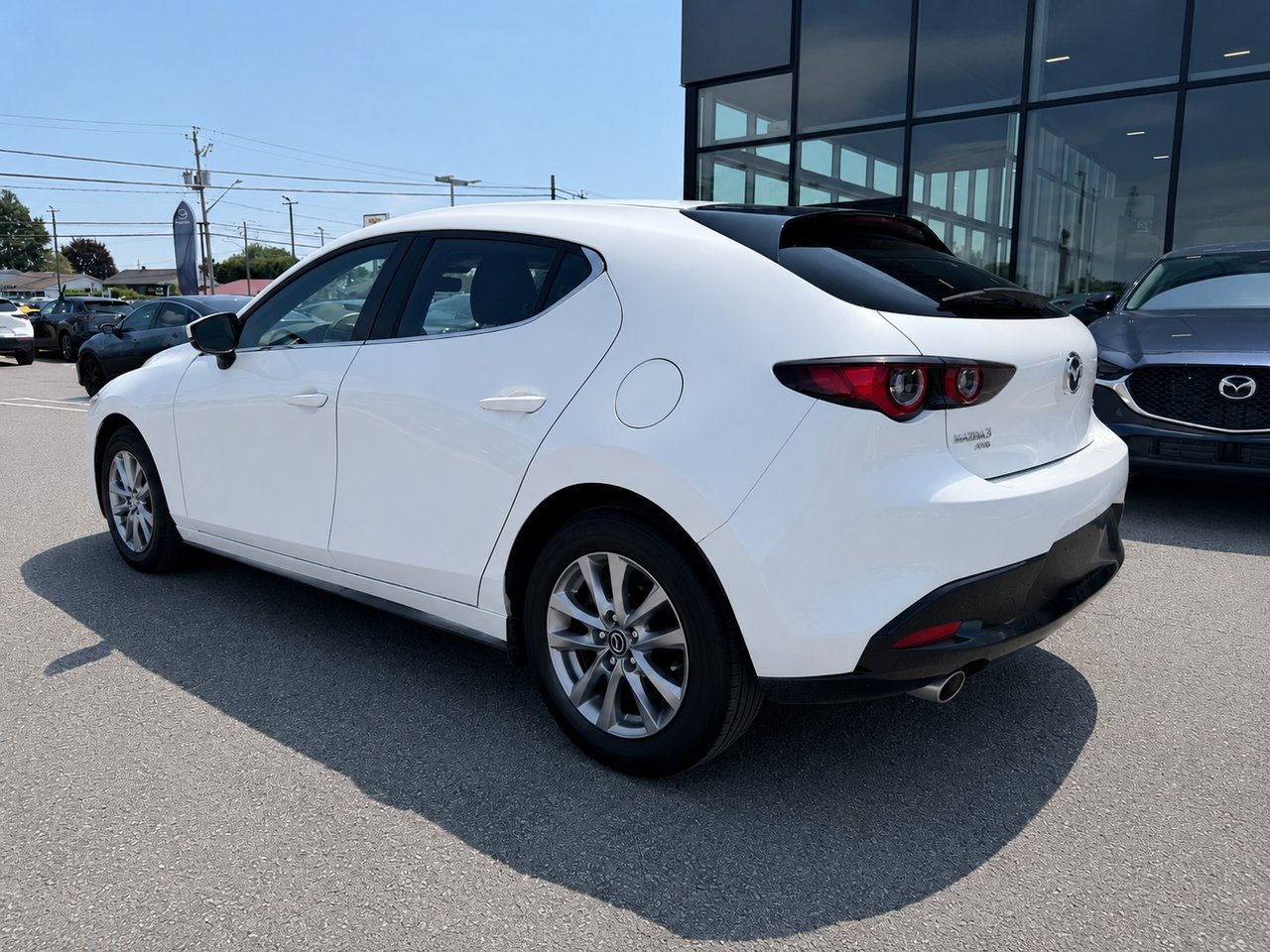 Mazda Mazda3 Sport GS LUXURY 2022 Blanc Châteauguay - photo #5