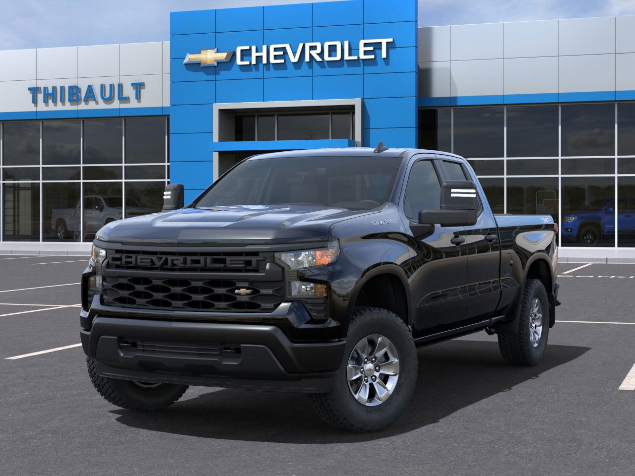 2025 Chevrolet Silverado 1500 Camion de travail Black Saint-Eustache - photo #5