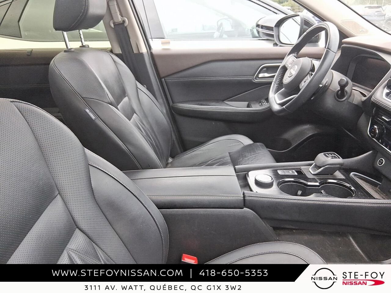 Nissan Rogue PLATINE 2023 Noir Ste-Foy - photo #2