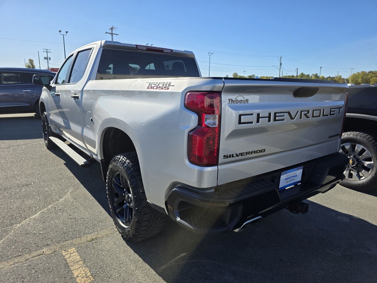 2022 Chevrolet Silverado 1500 Custom Trail Boss Silver Rouyn-Noranda - photo #23
