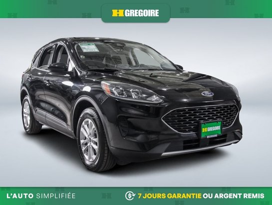 2021 Ford Escape SE AWD AUTO A/C NAVIGATION MAGS CAM RECUL BLUETOOT Black