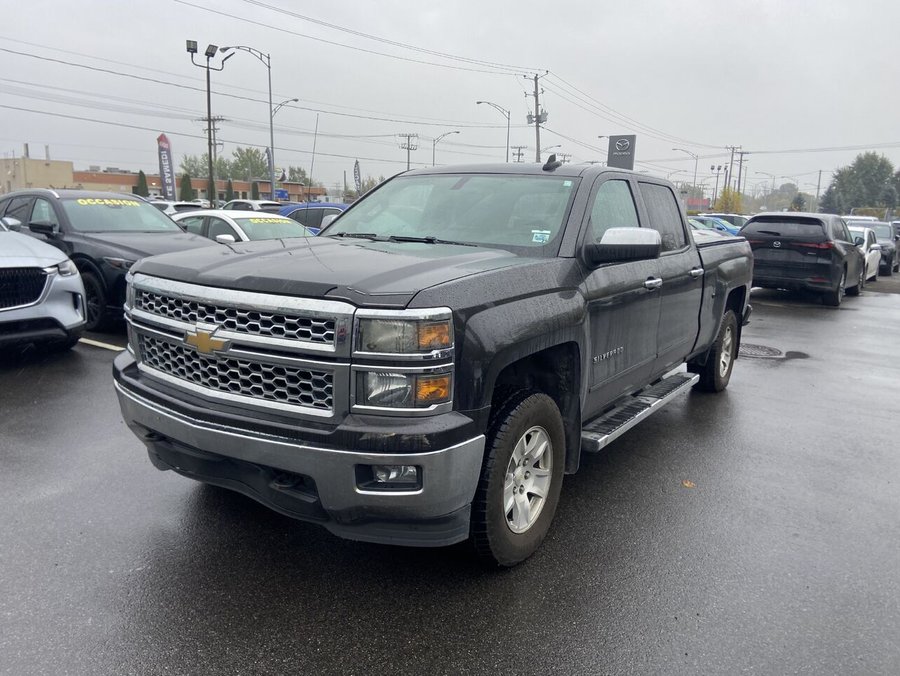 Chevrolet Silverado 1500 LT | CREWCAB | V8 | 4X4 | BOITE 5.8'' | GARANTIE 1 AN INCLUSE | *579-888-9954* TEXTOS 2015 Gris