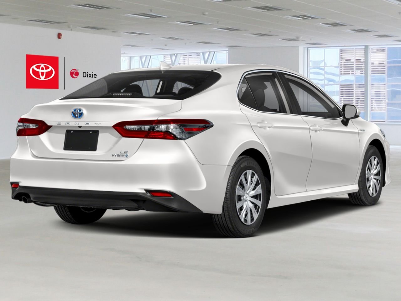 2024 Toyota Camry HYBRID LE / CLEAN CARFAX / ALLOY WHEELS / TOYOTA SAFETY SENSE / CARPLAY AND ANDROID AUTO Grey Mississauga - photo #1