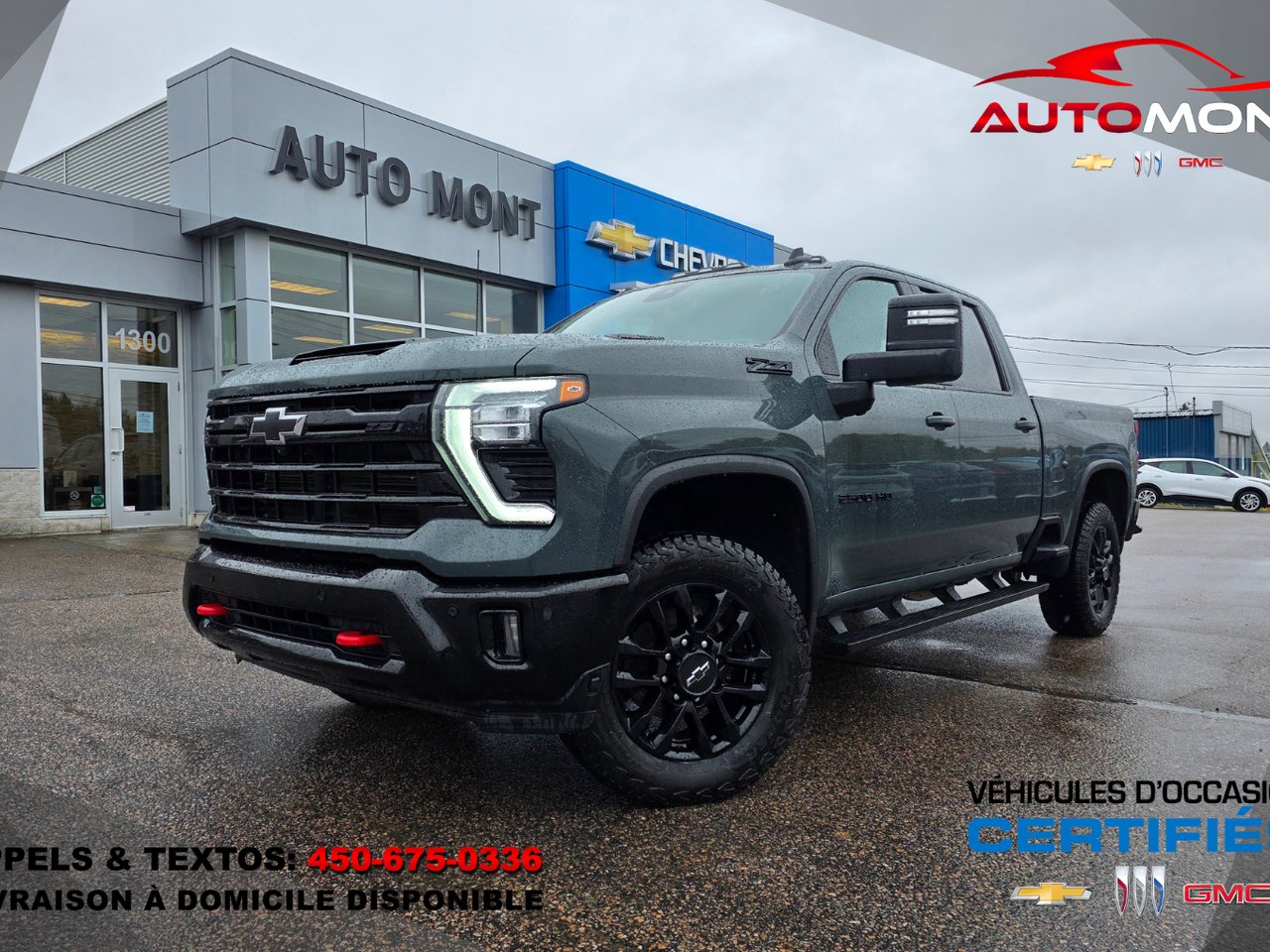 Chevrolet Silverado 2500HD LT TrailBoss 4X4 2025 Vert Mont-Laurier - photo #0